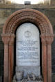 South African war memorial at Dunfermline Abbey. Dunfermline, Scotland.