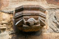Carved bat on Seton Collegiate Church. Seton, Scotland.