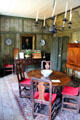 Withdrawing room with Georgian furniture at Culross Palace. Culross, Scotland.