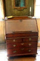 Writing desk with drawers in Lairds room at Culross Palace. Culross, Scotland.