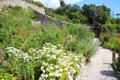 Gardens at Culross Palace. Culross, Scotland.