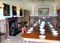Dining room at Abbotsford House. Melrose, Scotland.