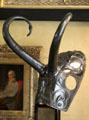 Chamfron replica of bronze age horse mask at Abbotsford House. Melrose, Scotland.
