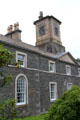Clock tower over Bowhill House. Scotland.