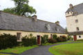 West wing chapel extension of Traquair House. Scotland.