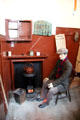 Watchman's office at Verdant Works Mill Museum. Dundee, Scotland.