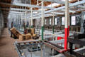 Factory structure at Verdant Works Museum. Dundee, Scotland.