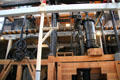 Boulton & Watt steam engine at Verdant Works Museum. Dundee, Scotland.