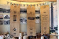 Jute products display at Verdant Works Museum. Dundee, Scotland.
