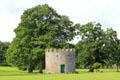 Tower on grounds of Glamis Castle. Angus, Scotland.