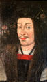 Portrait of King James IV at Glamis Castle. Angus, Scotland.