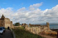 St Andrews Castle run as a museum by Historic Scotland. St Andrews, Scotland.