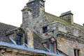 Roofline at Falkland Palace. Falkland, Scotland.