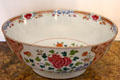 Porcelain bowl at Hill of Tarvit Mansion. Cupar, Scotland.