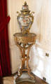 Japanese Imari vase with French Rococo mounts in drawing room at Hill of Tarvit Mansion. Cupar, Scotland.