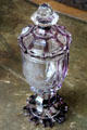 Crystal covered jar at Hill of Tarvit Mansion. Cupar, Scotland.