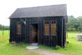 Shepherd's Bothy & Fank at Highland Folk Museum. Newtonmore, Scotland.