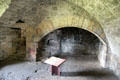 Kitchen chimney at Elcho Castle. Perth, Scotland