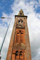 Freestanding tower of old St Andrews Catholic Church. Dumfries, Scotland
