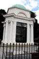 Robert Burns' mausoleum in Kirkyard of St. Michael's. Dumfries, Scotland