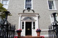 Entrance facade of Georgian-style Blair House. Kirkcudbright, Scotland