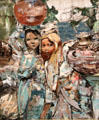 Water Pots, Ceylon painting by Edward Atkinson Hornel of Glasgow Boys at Broughton House. Kirkcudbright, Scotland.