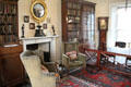 Library at Broughton House. Kirkcudbright, Scotland.