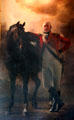 Sir General William Maxwell 6th Baronet of Calderwood portrait by Henry Raeburn at Fyvie Castle. Turriff, Scotland.