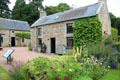 Farmhouse & barn at Museum of Farming Life of Pitmedden Garden. Pitmedden, Scotland