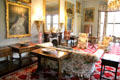 Parlor at Brodie Castle. Brodie, Scotland.