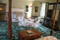Bedroom at Brodie Castle. Brodie, Scotland.