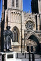 Bristol Cathedral known for its vaulting. England.