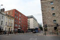 The red brick Mariner House on Prince St, a former warehouse which now houses various businesses. Bristol, England.
