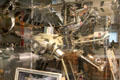 Rotary aircraft engine at M-Shed Museum. Bristol, England.