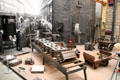 Foundry, one of two at Swindon Works, where metal casings were made well into 20thC at STEAM Museum of Great Western Railway. Swindon, England.