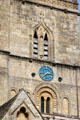 Facade of Church of St. John the Baptist. Burford, England.