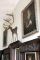 Decorative style of Chastleton House interior. Moreton-in-Marsh, England.
