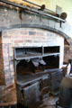 Kitchen fireplace at Chastleton House. Moreton-in-Marsh, England.