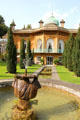 Entrance to Sezincote built in the Moghul style of Rajasthan India. Moreton-in-Marsh, England.