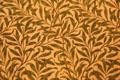 Detail of Willow Boughs wallpaper by William Morris at Wightwick Manor. Wolverhampton, England.