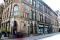 Cloth Ear heritage building on Skipper Street in Cathedral Quarter. Belfast, Northern Ireland.