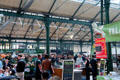 Interior of St George's Market. Belfast, Northern Ireland.