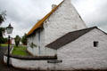 Old Rectory in Ballycultra town at Ulster Folk Park. Belfast, Northern Ireland.