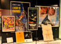 Titanic movie posters at Ulster Transport Museum. Belfast, Northern Ireland.