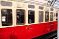 County Donegall Railway Joint Committee on carriage no. 1 at Ulster Transport Museum. Belfast, Northern Ireland.