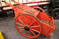 Belfast Corp. dustcart for manual collection of horse dung from city streets at Ulster Transport Museum. Belfast, Northern Ireland.