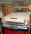 Ford Cortina Mark 1 Deluxe saloon car at Ulster Transport Museum. Belfast, Northern Ireland.