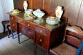 Campbell House dining room sideboard at Ulster American Folk Park. Omagh, Northern Ireland.