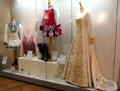 Celtic revival costumes & dress at Ulster American Folk Park. Omagh, Northern Ireland.