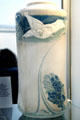 Art Nouveau porcelain vase by Georges de Feure & made by Gérard, Dufraissex & Abbot of Limoges, France at British Museum. London, United Kingdom.